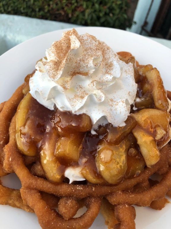 Apple Pie Funnel Cake
