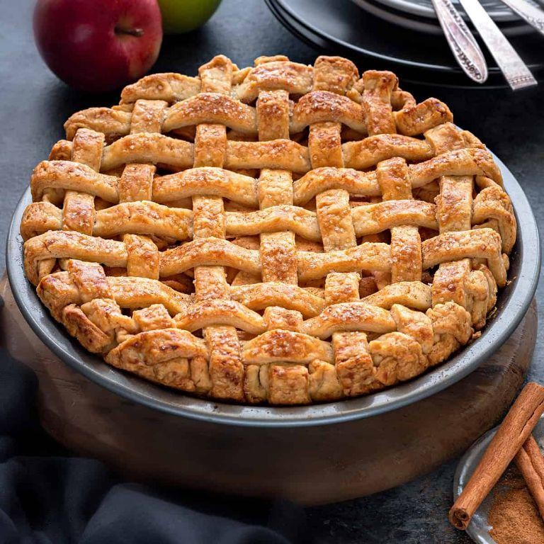 Apple Pie with Lattice Crust