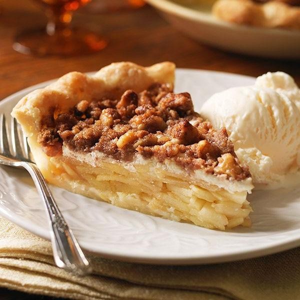 Apple Pie with Streusel Topping