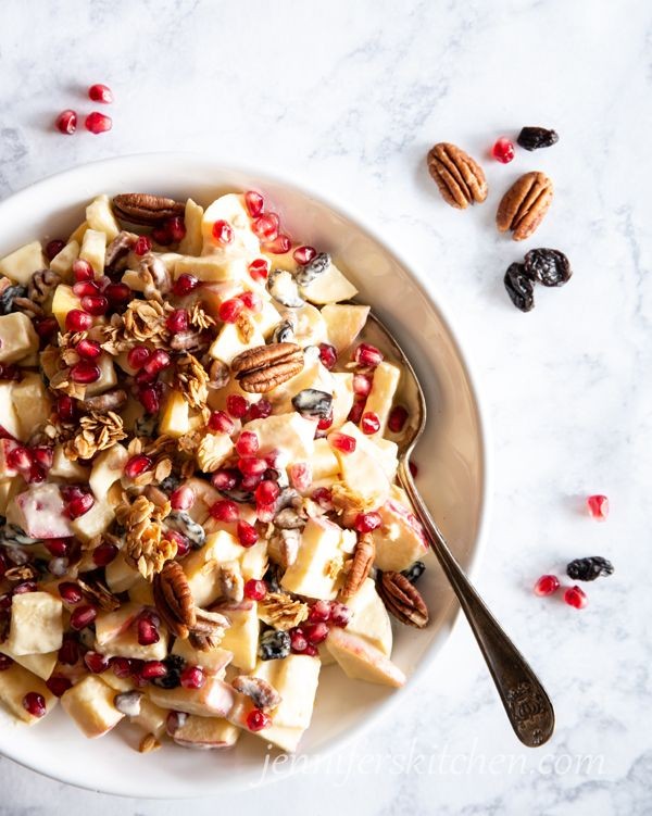 Apple and Walnut Breakfast Salad