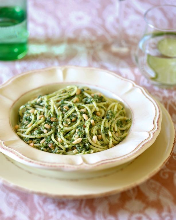 Arugula and Pine Nut Pesto