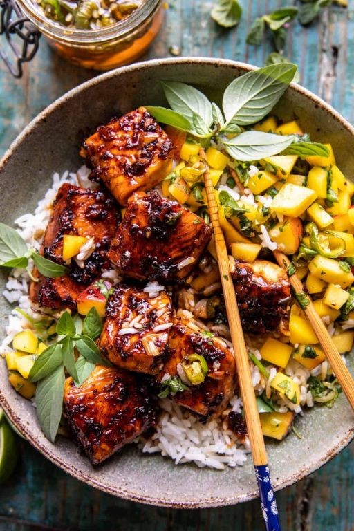 Asian Style Crispy Salmon