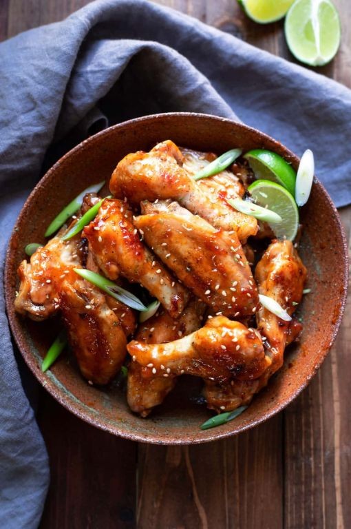 Asian Zing Franks Hot Sauce Wings
