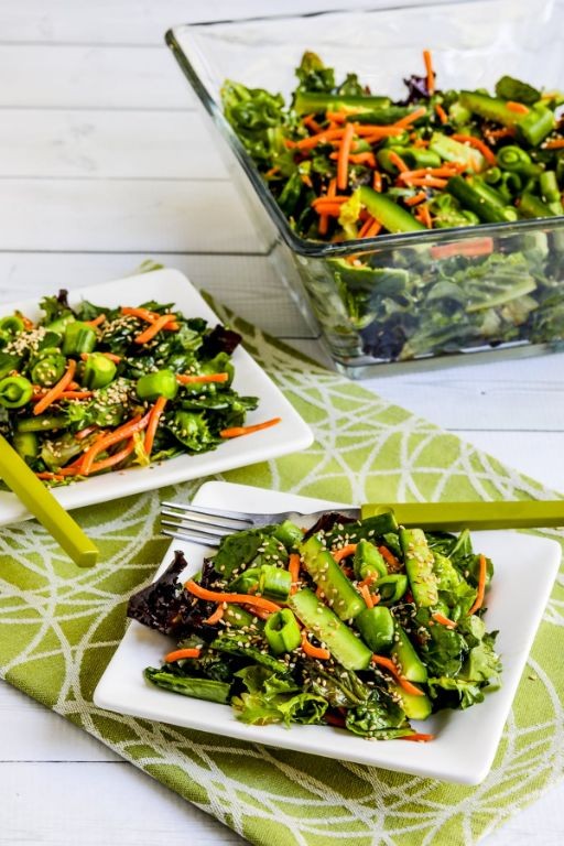 Asian-Inspired Bulgur Salad with Sesame Dressing