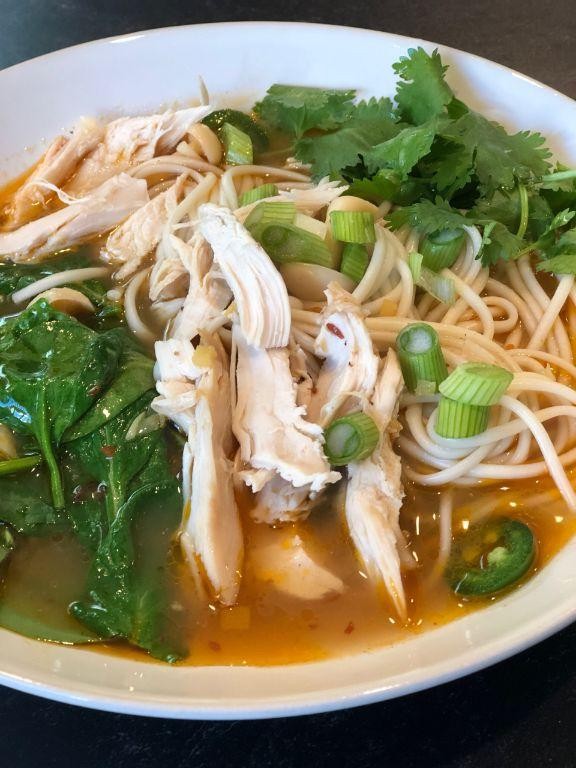 Asian-Inspired Chicken Noodle Soup