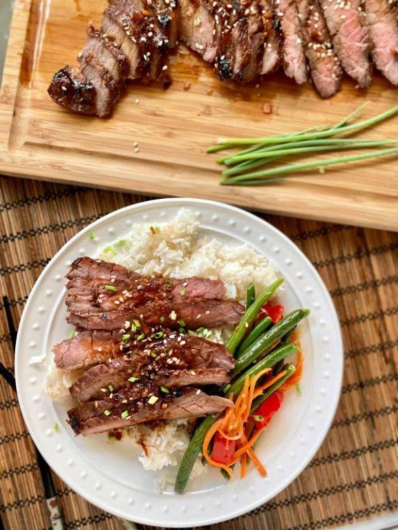 Asian-Inspired Grilled London Broil