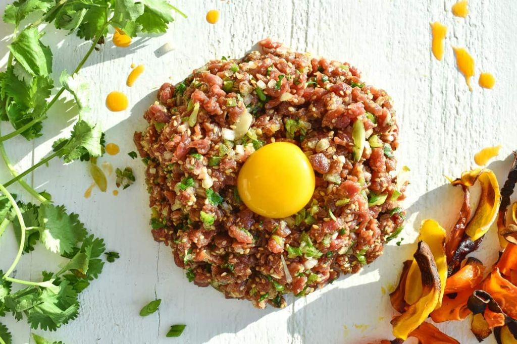 Asian-Inspired Steak Tartare with Soy and Sesame