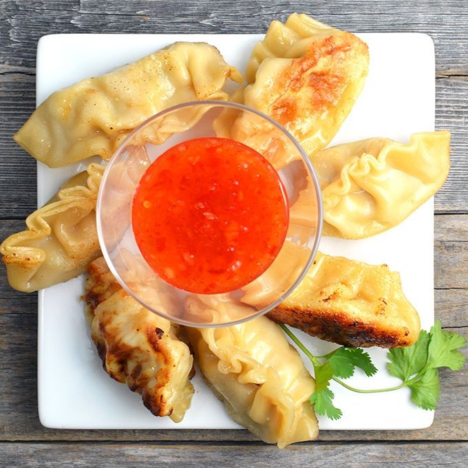 Asian-Inspired Turkey Potstickers
