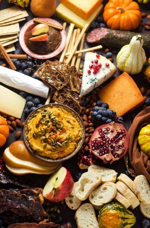 Autumn Harvest Cheese Board