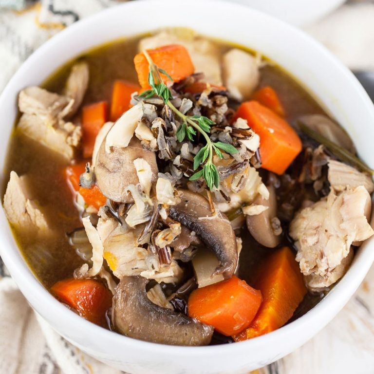 Autumn Turkey and Wild Rice Stew