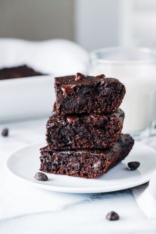 Avocado Chocolate Vegan Brownies