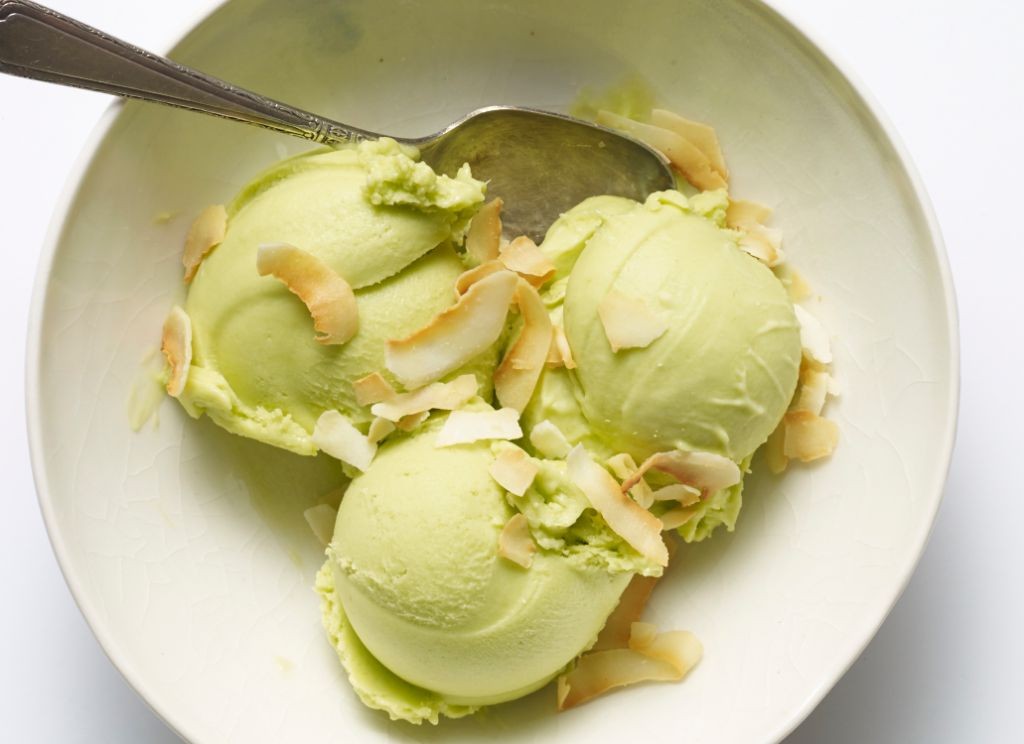 Avocado Coconut Ice Cream