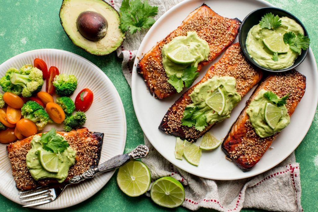 Avocado Lime Salmon Dip