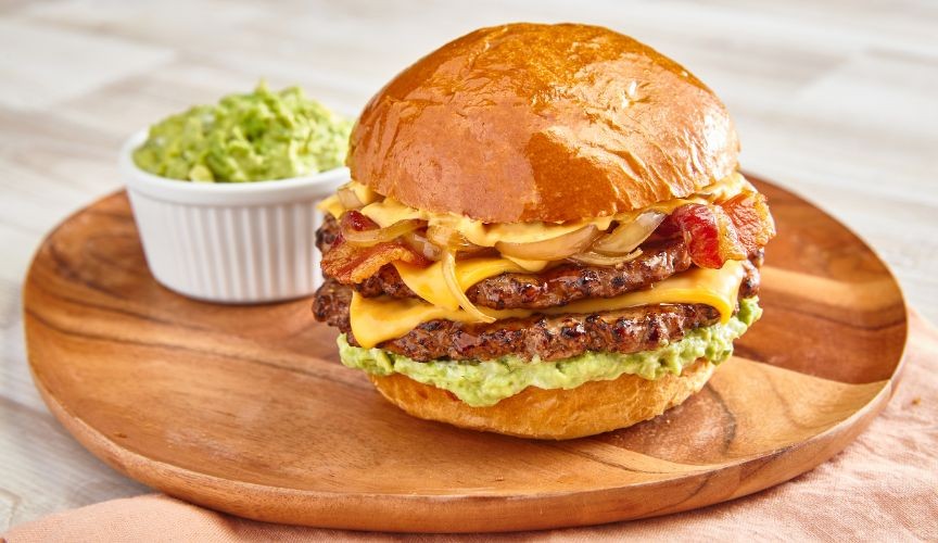 Avocado Ranch Smash Burger