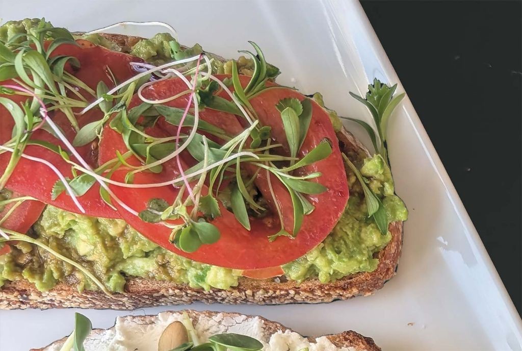 Avocado Toast with Microgreens