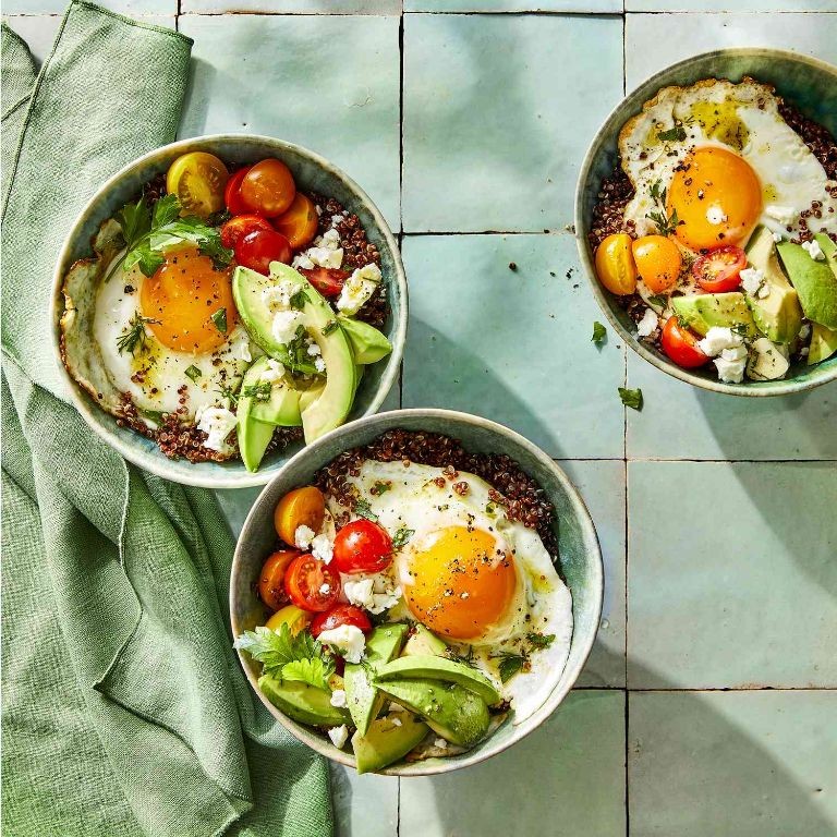 Avocado and Egg Breakfast Bowl