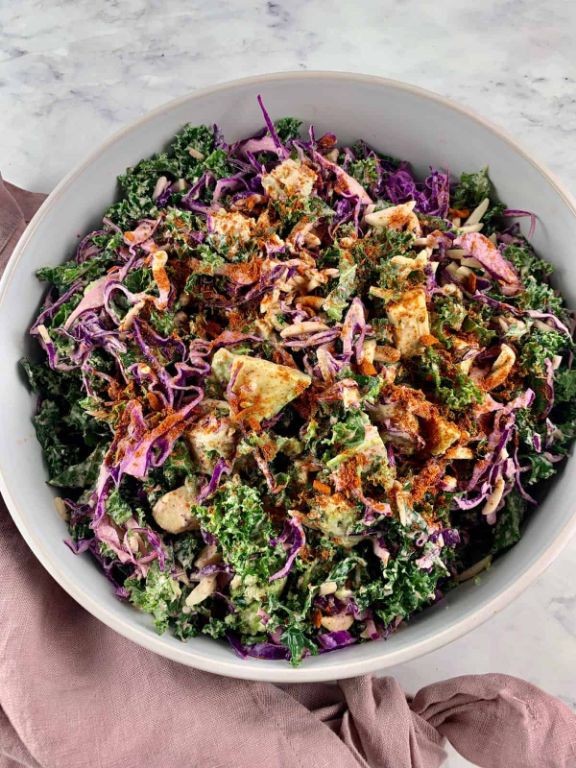 Avocado and Kale Superfood Salad