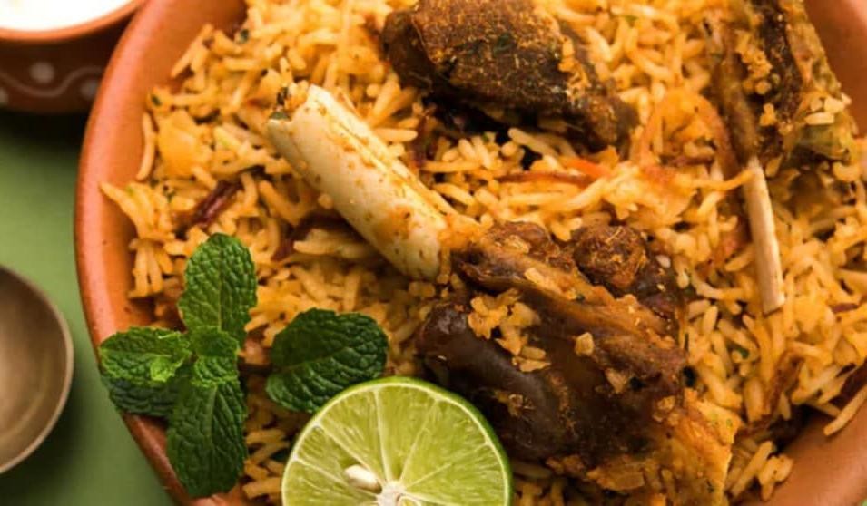 Awadhi-style Mutton Biryani