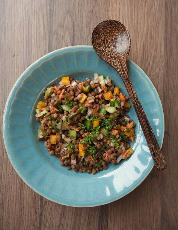 Azifa (Lentil Salad with Mustard and Lemon)