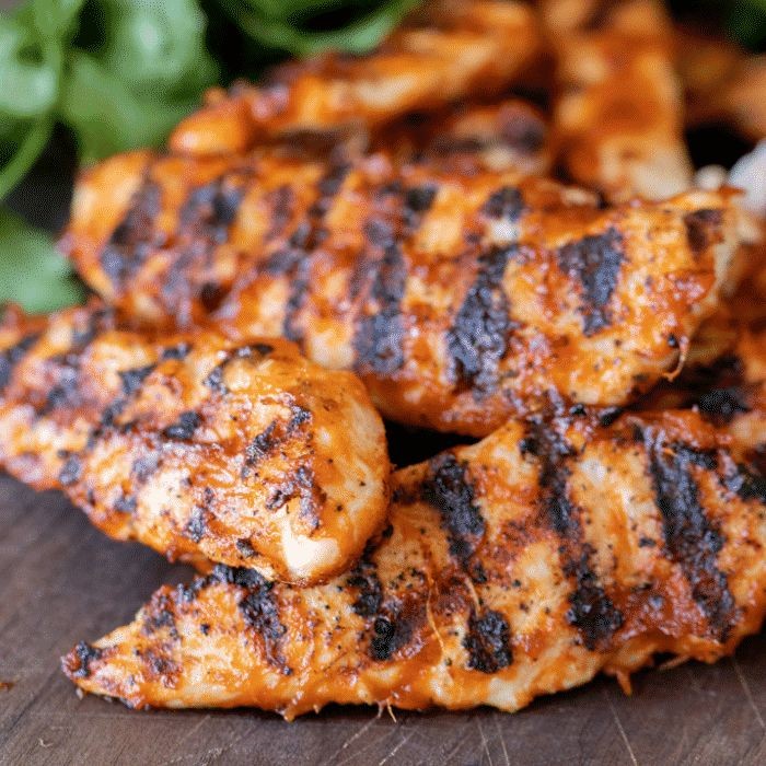 BBQ Grilled Chicken Strips