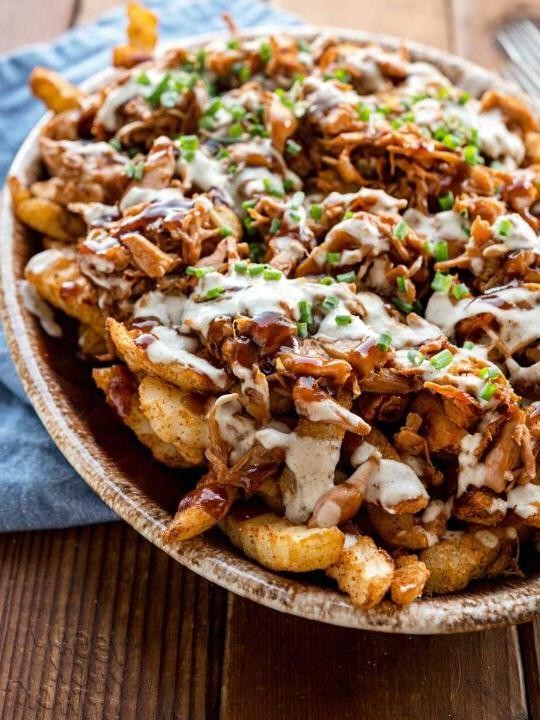 BBQ Ranch Loaded Fries