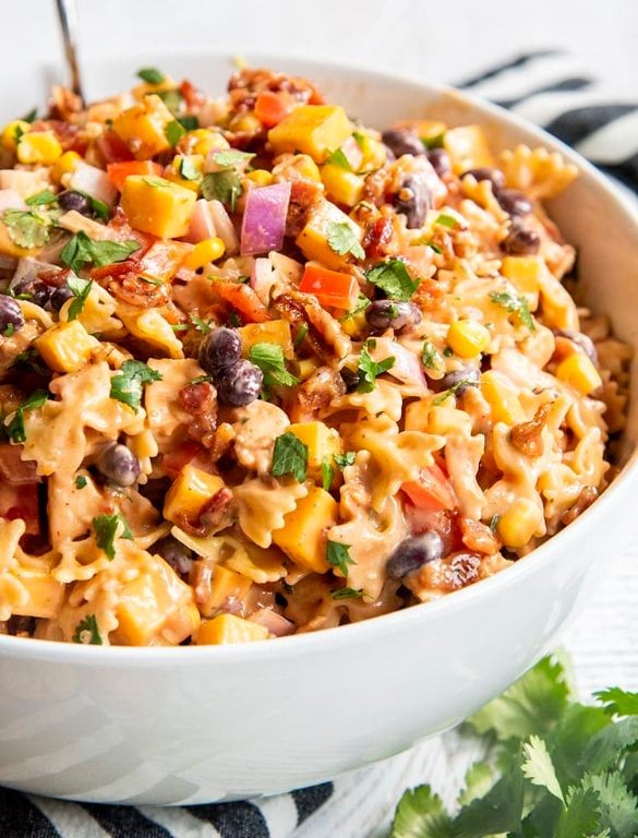 BBQ Ranch Pasta Salad