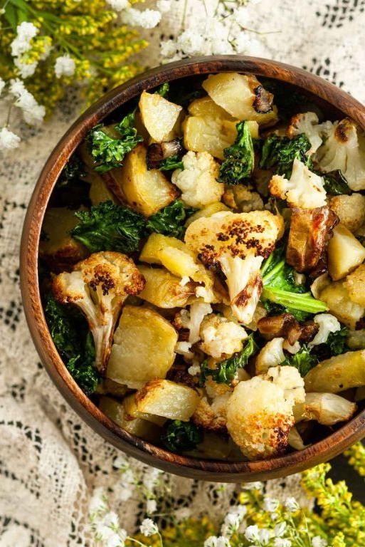 Baby Cauliflower and Potato Hash