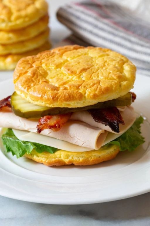 Bacon Cheddar Cloud Bread