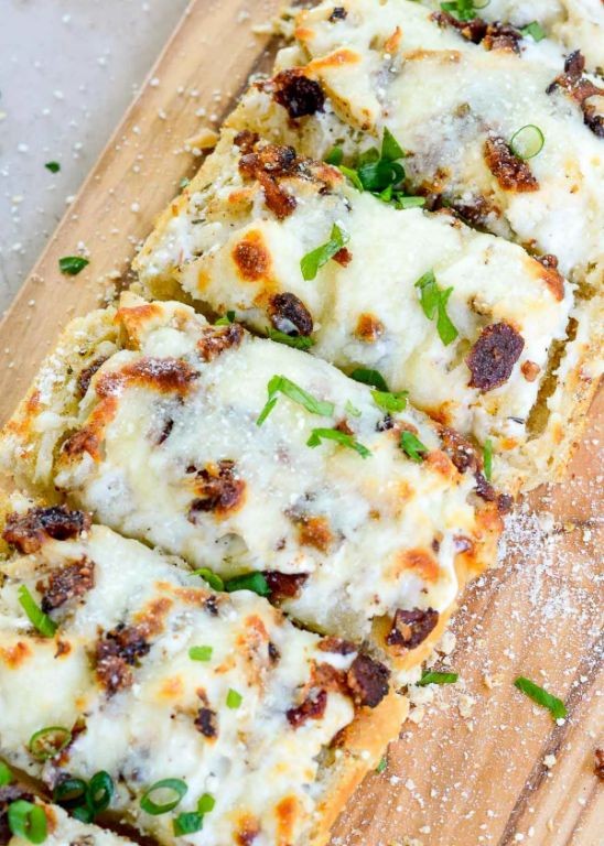 Bacon Ranch French Bread Pizza