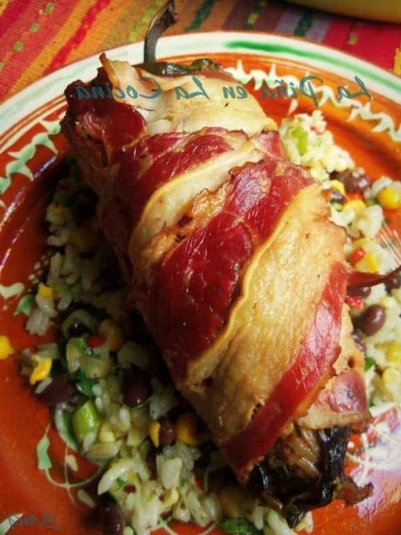 Bacon-Wrapped Chili Relleno Casserole