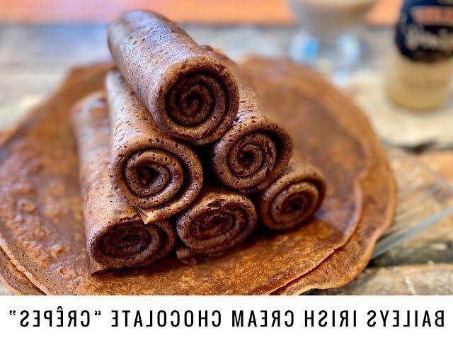 Baileys Chocolate Crepes