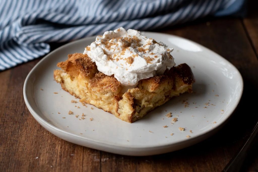 Baileys Irish Cream Bread Pudding