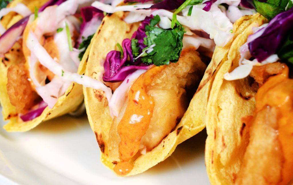 Baja-Style Fish Tacos with Chipotle Mayo