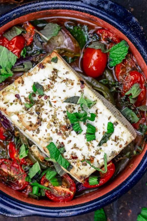 Baked Feta Cheese