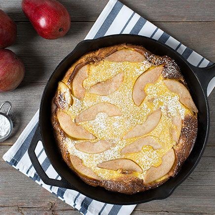 Baked German Pear Pancake