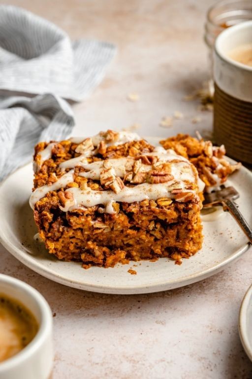 Baked Sugar Pumpkin Oatmeal