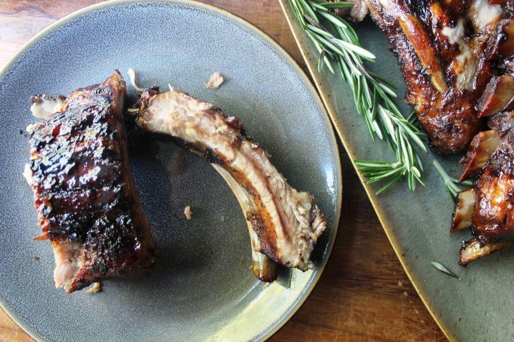Balsamic Fig Glazed Ribs