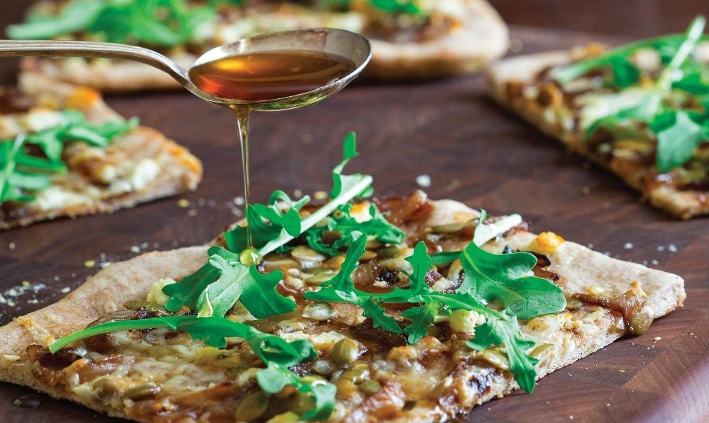 Balsamic Glazed Caramelized Onion Pizza