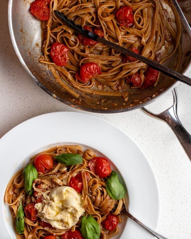 Balsamic Glazed Cherry Tomato Pasta
