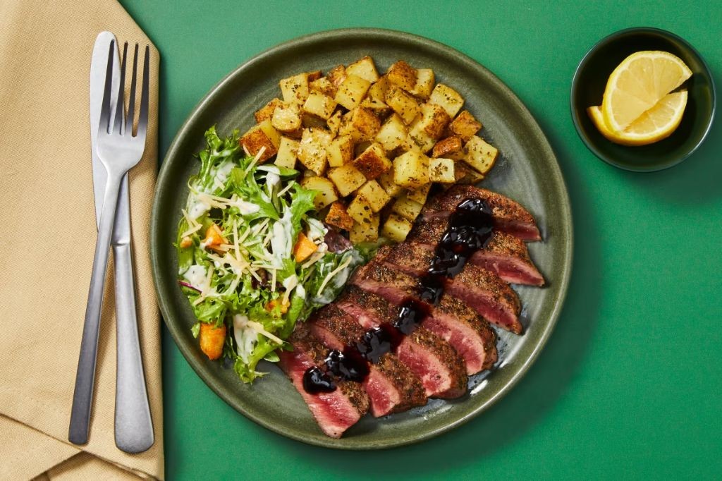 Balsamic Glazed Steak Fondue