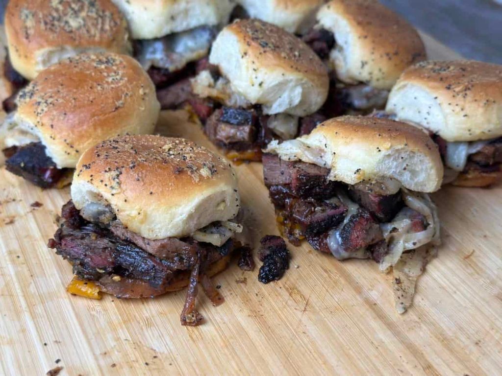 Balsamic Glazed Tri Tip Sliders