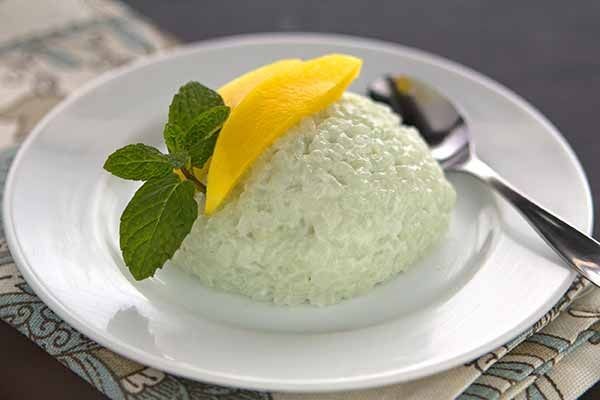 Bamboo Rice with Coconut Milk
