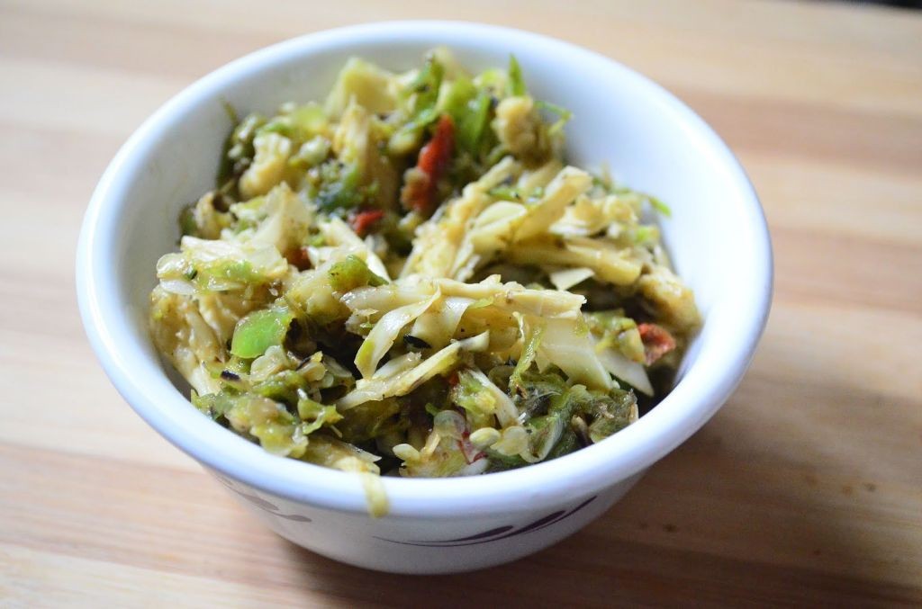 Bamboo Shoot and Coconut Chutney