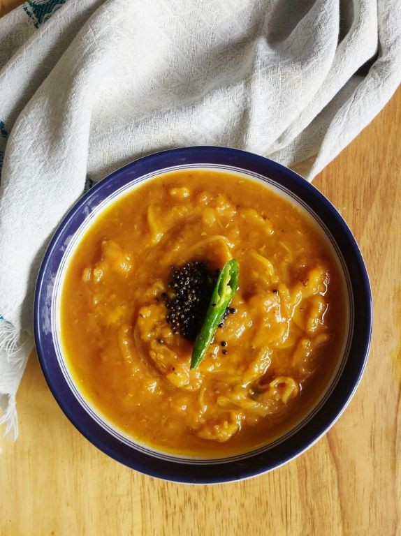 Bamboo Shoot and Lentil Curry