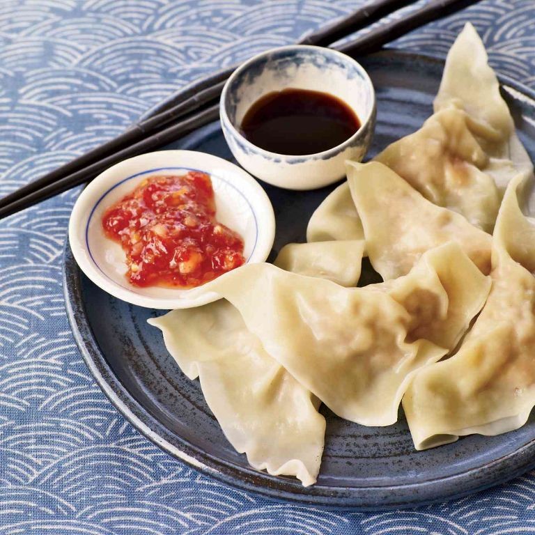 Bamboo Shoot and Pork Dumplings