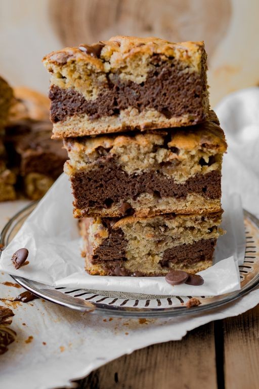 Banana Bread Easy Brownies