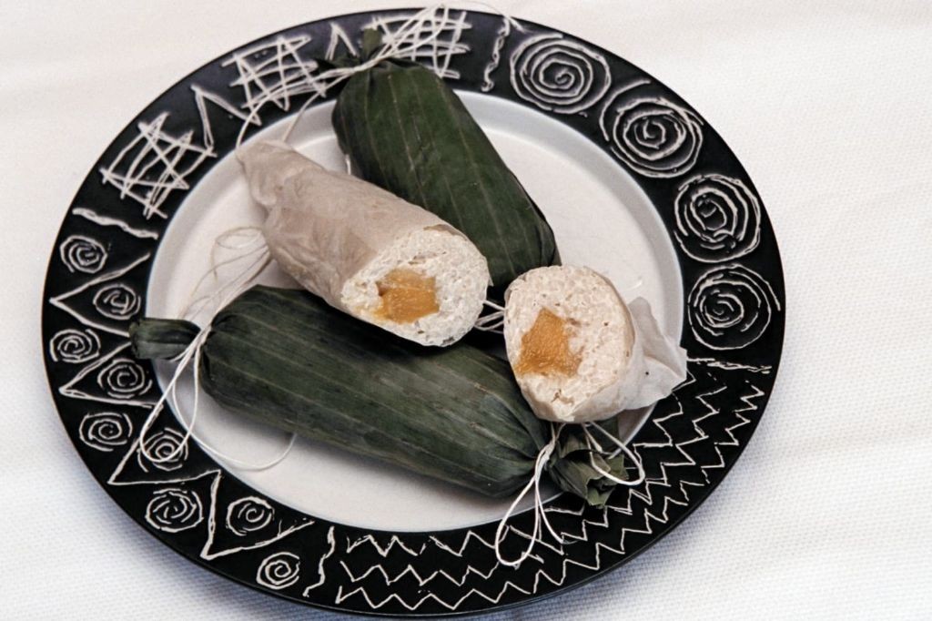 Banana Leaf Wrapped Coconut Rice