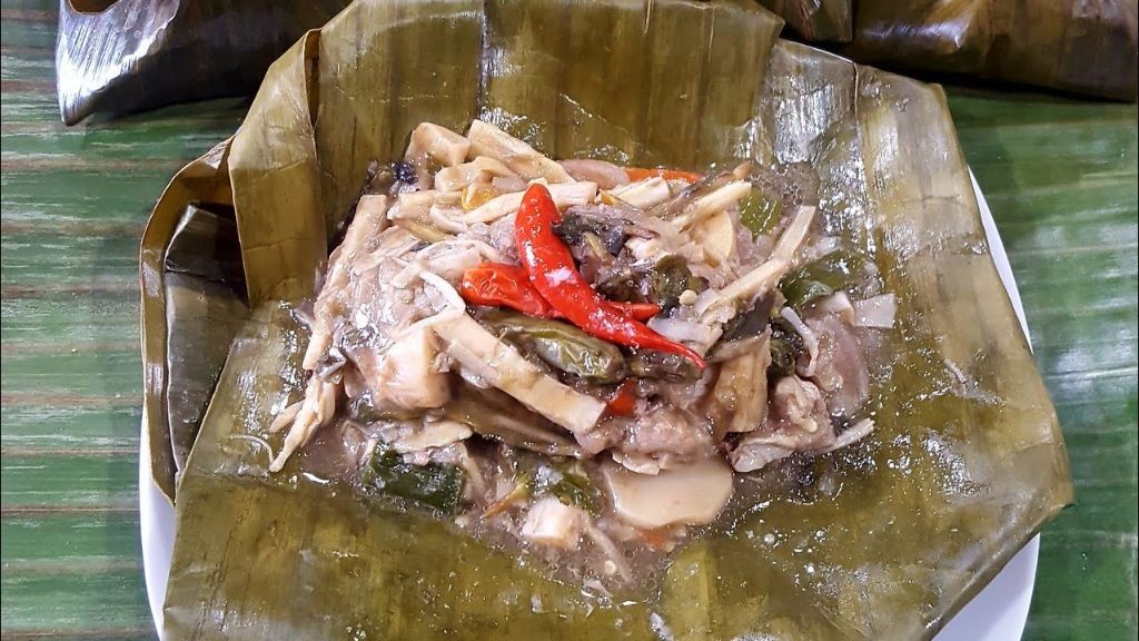 Banana Leaf Wrapped Pork Belly