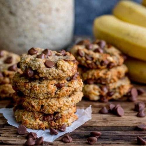 Banana Oat Cookies