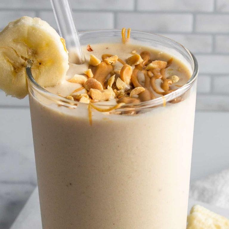 Banana Peanut Butter Protein Shake